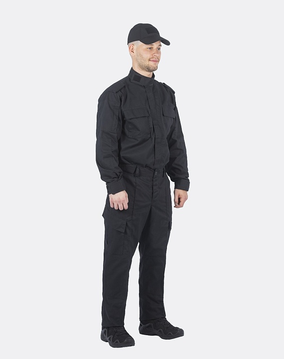Костюм летний тактический MN-BLACK черный